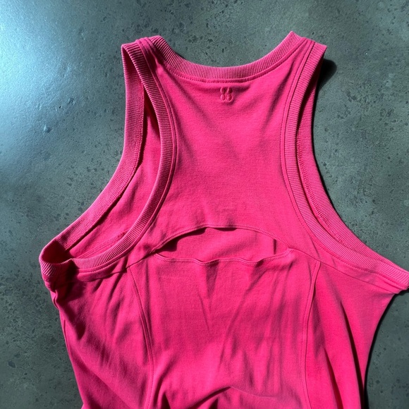 Beyond Yoga maxi dress. Raspberry/pink color. Size XL. - Picture 7 of 11